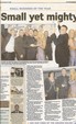 The Event organisers and Lancashire Telegraph pay tripute to Mitchells with a full page spread celabrating their success 